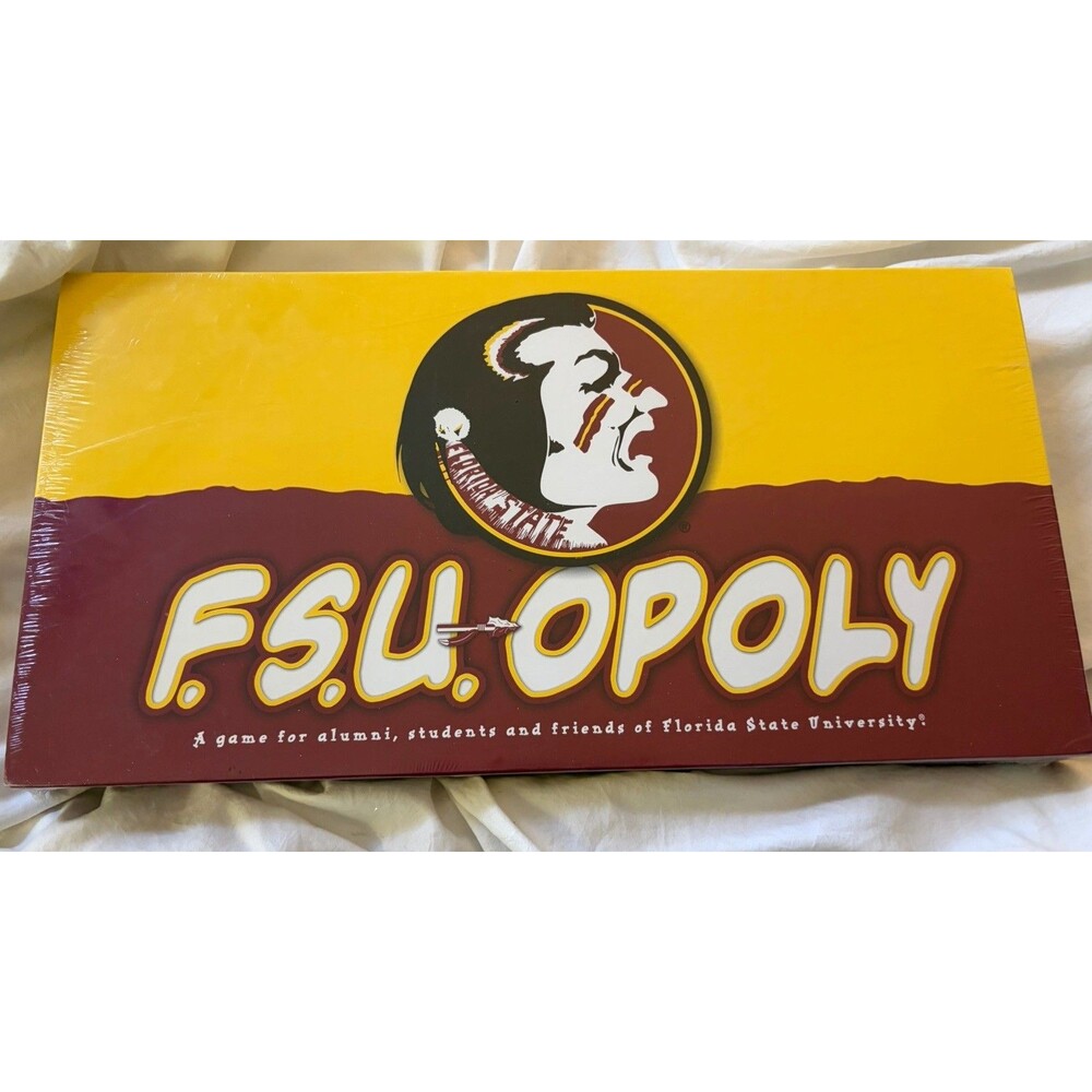 FSU Opoly Board Game Florida State University Monopoly Brand New College FSU